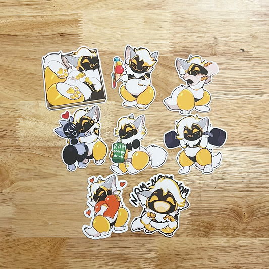Juno - Chibi Sticker Pack