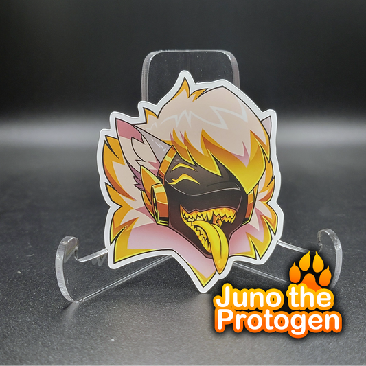 Juno "Open Wide" Sticker