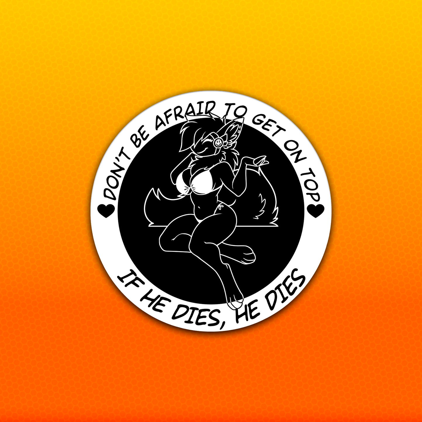 Juno "On Top" Sticker
