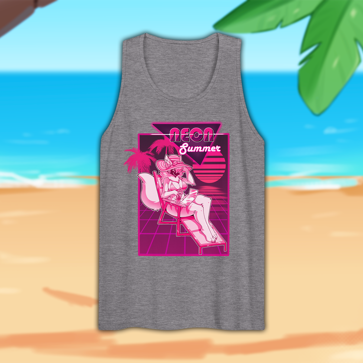 Juno Neon Summer Tank Top