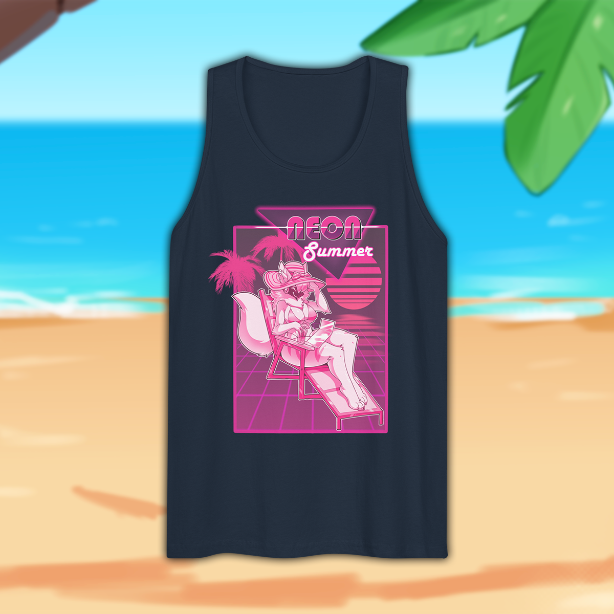 Juno Neon Summer Tank Top