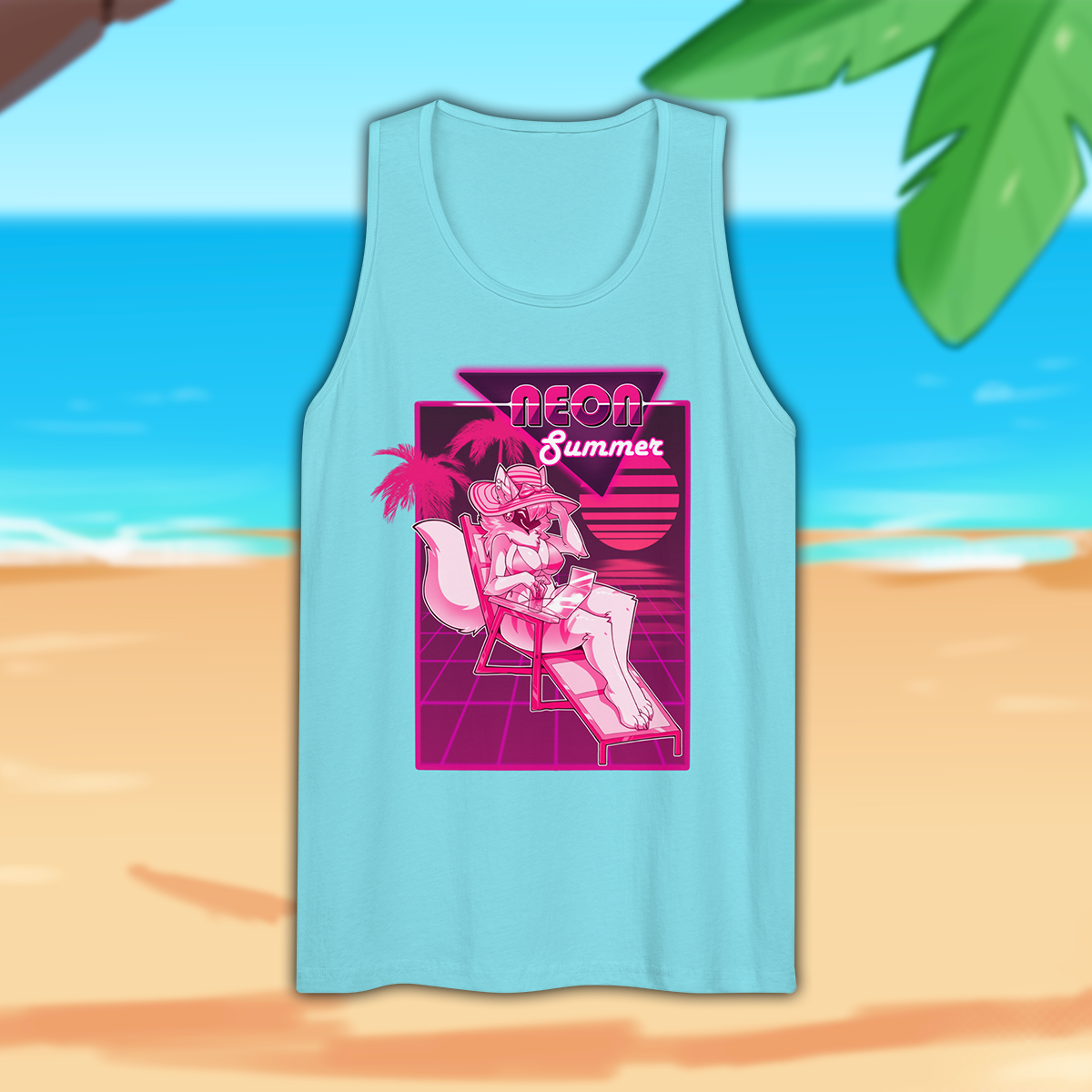 Juno Neon Summer Tank Top