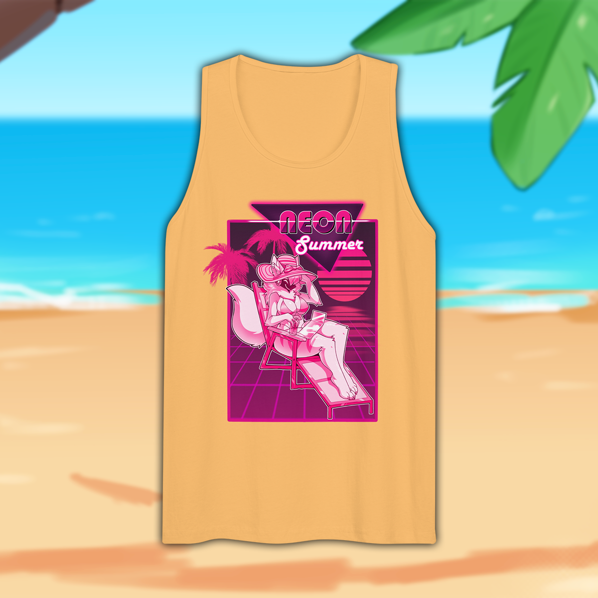 Juno Neon Summer Tank Top