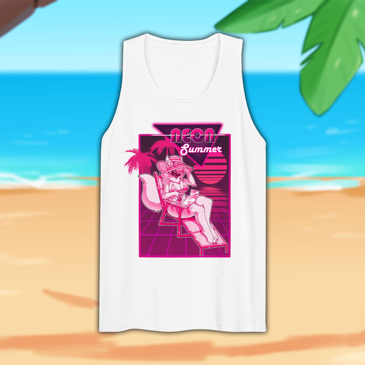 Juno Neon Summer Tank Top
