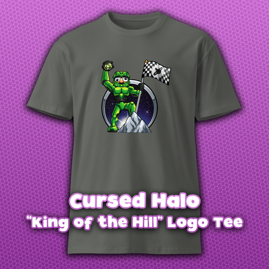 Cursed Halo "King of the Hill" Logo Tee