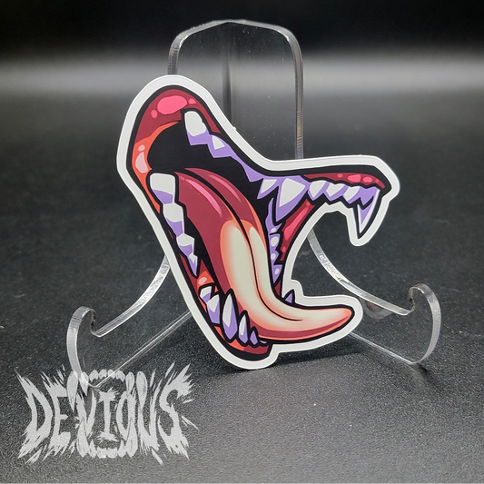 Devious "Maw" Sticker