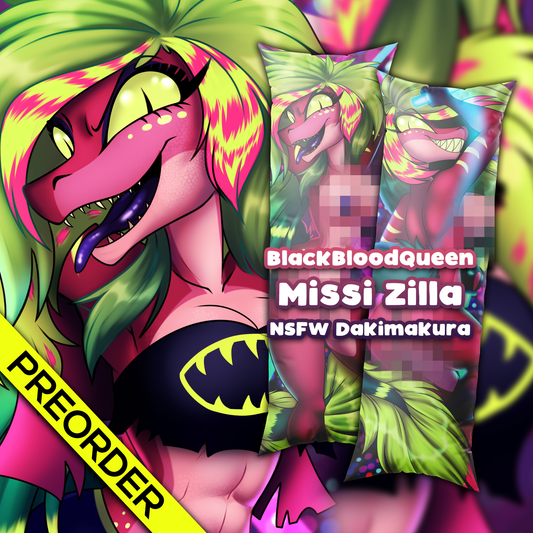 BBQ Missi Zilla Dakimakura [Preorder]