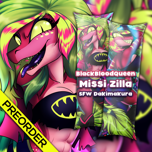 BBQ Missi Zilla Dakimakura [Preorder]