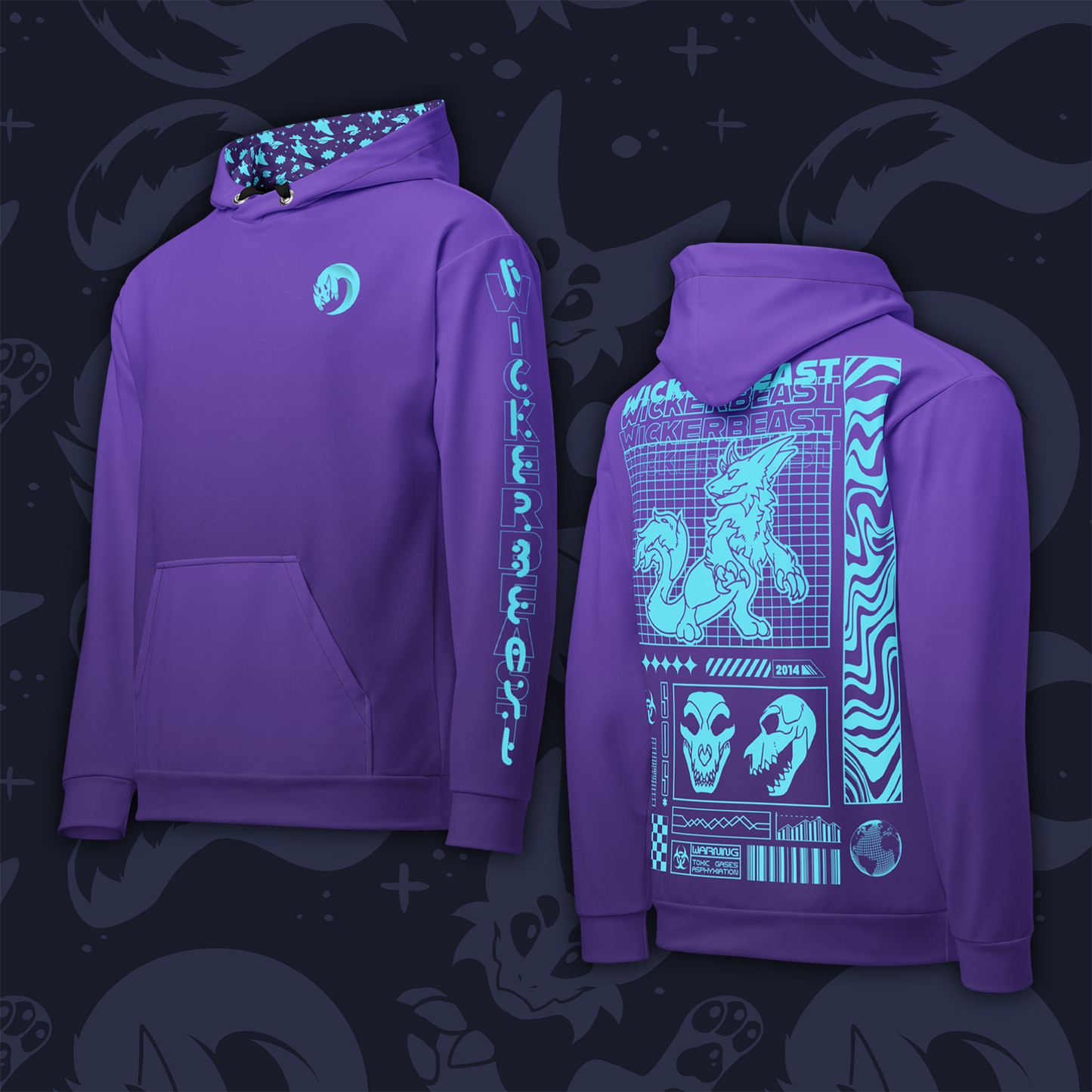 Wicker Cave "Wicker Beast" Pullover Hoodie