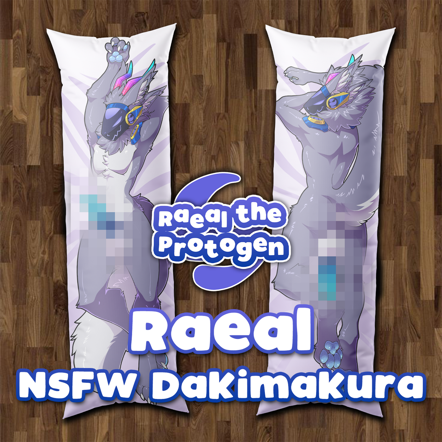 Raeal the Protogen Dakimakura [Preorder]