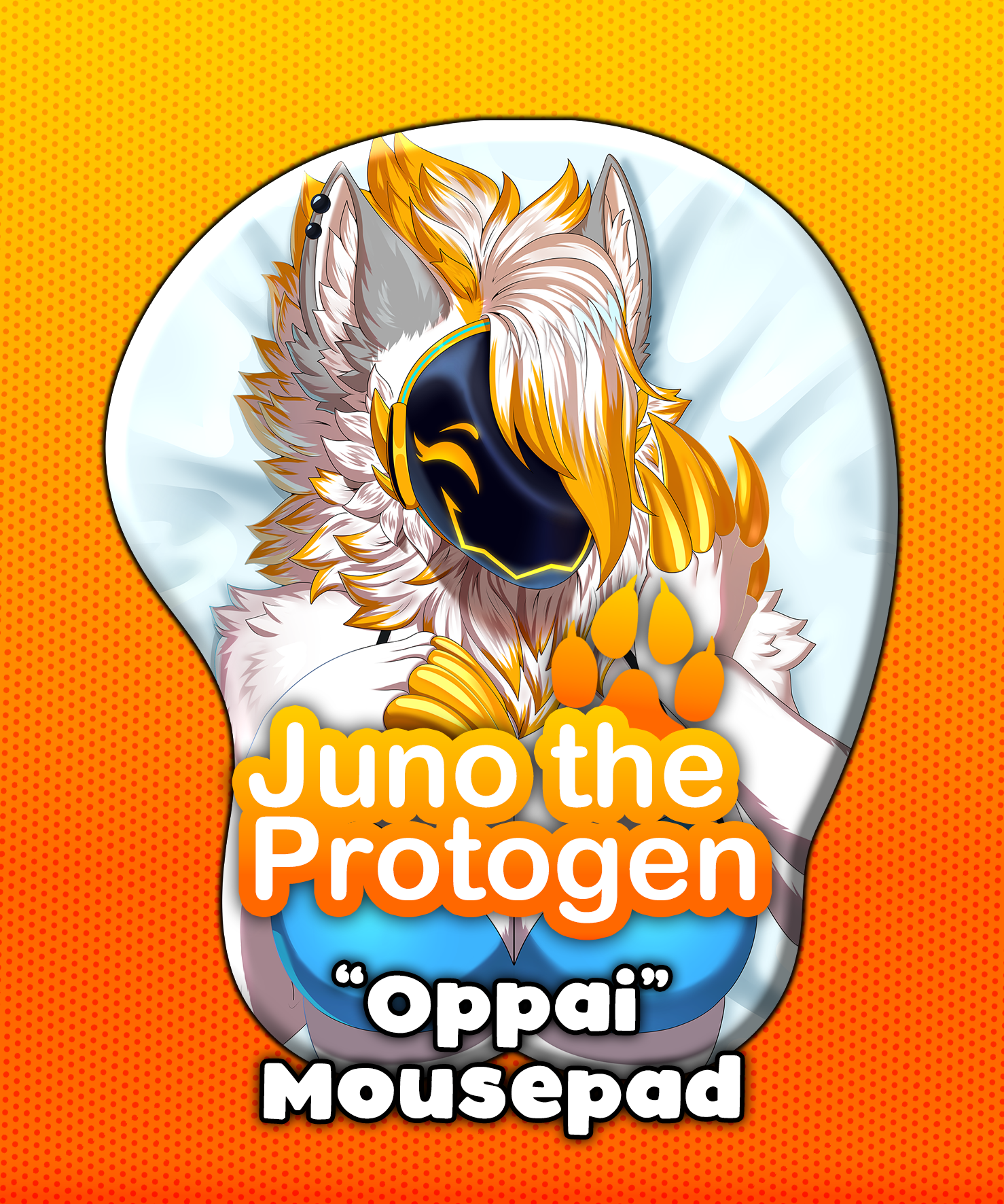 Juno the Protogen – Blue Screen Apparel