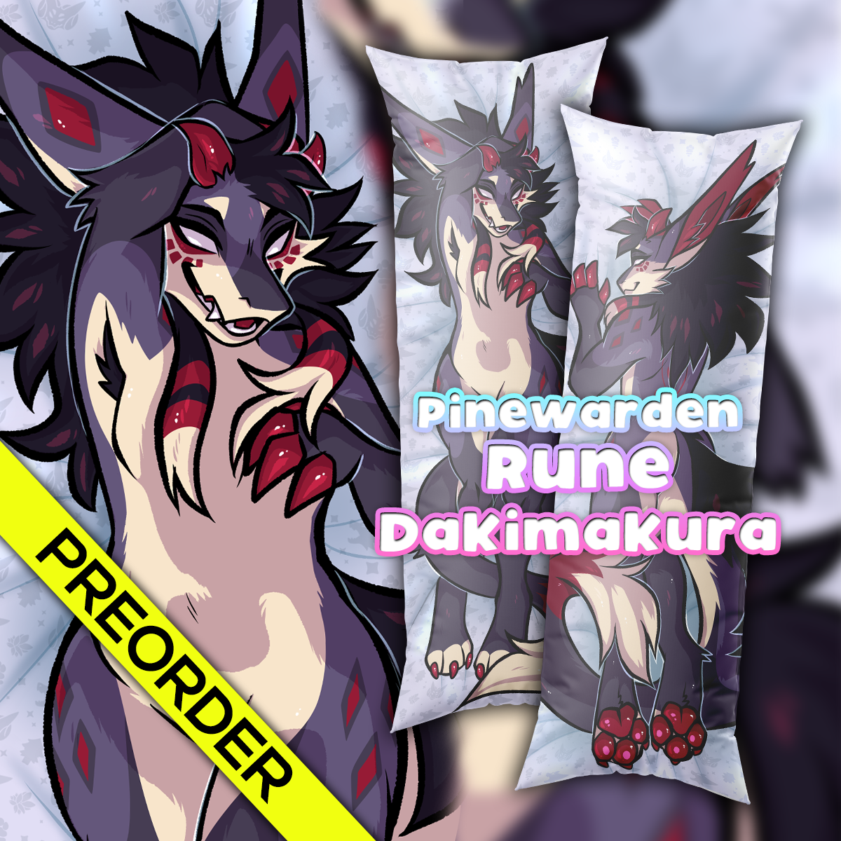 Pine Warden Rune Dakimakura [PREORDER]