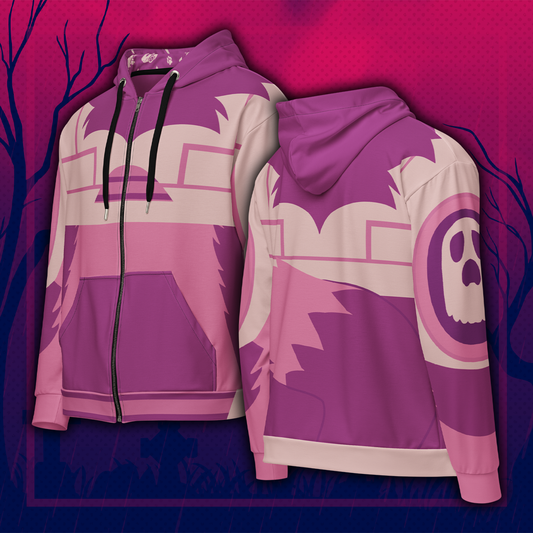 Pinewarden - Protogen Halloween Zip Hoodie