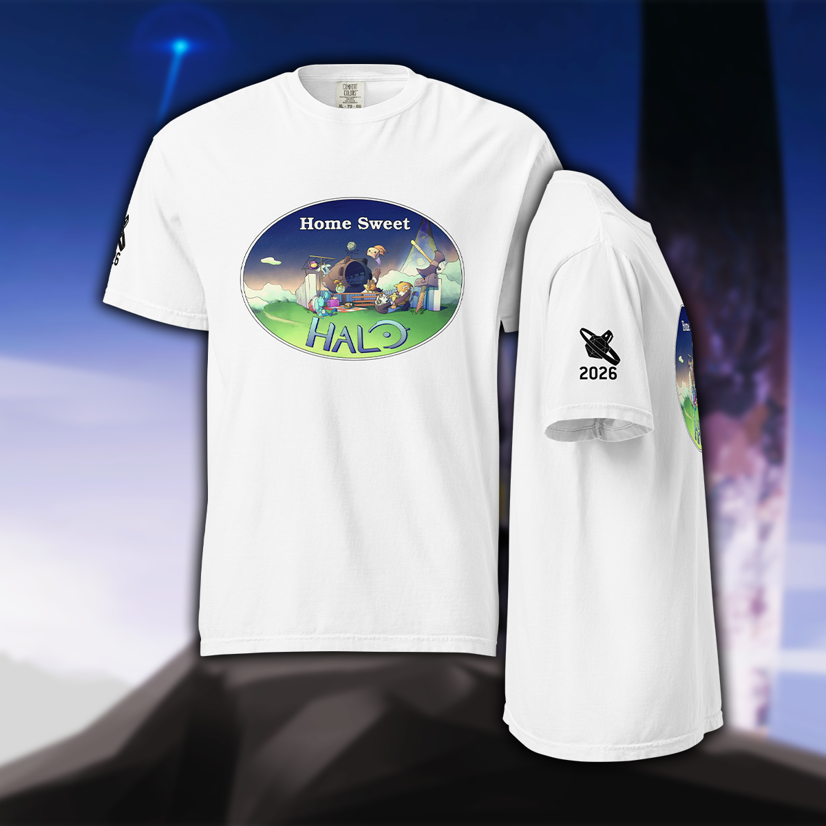 Home Sweet Halo 2026 Logo Tee