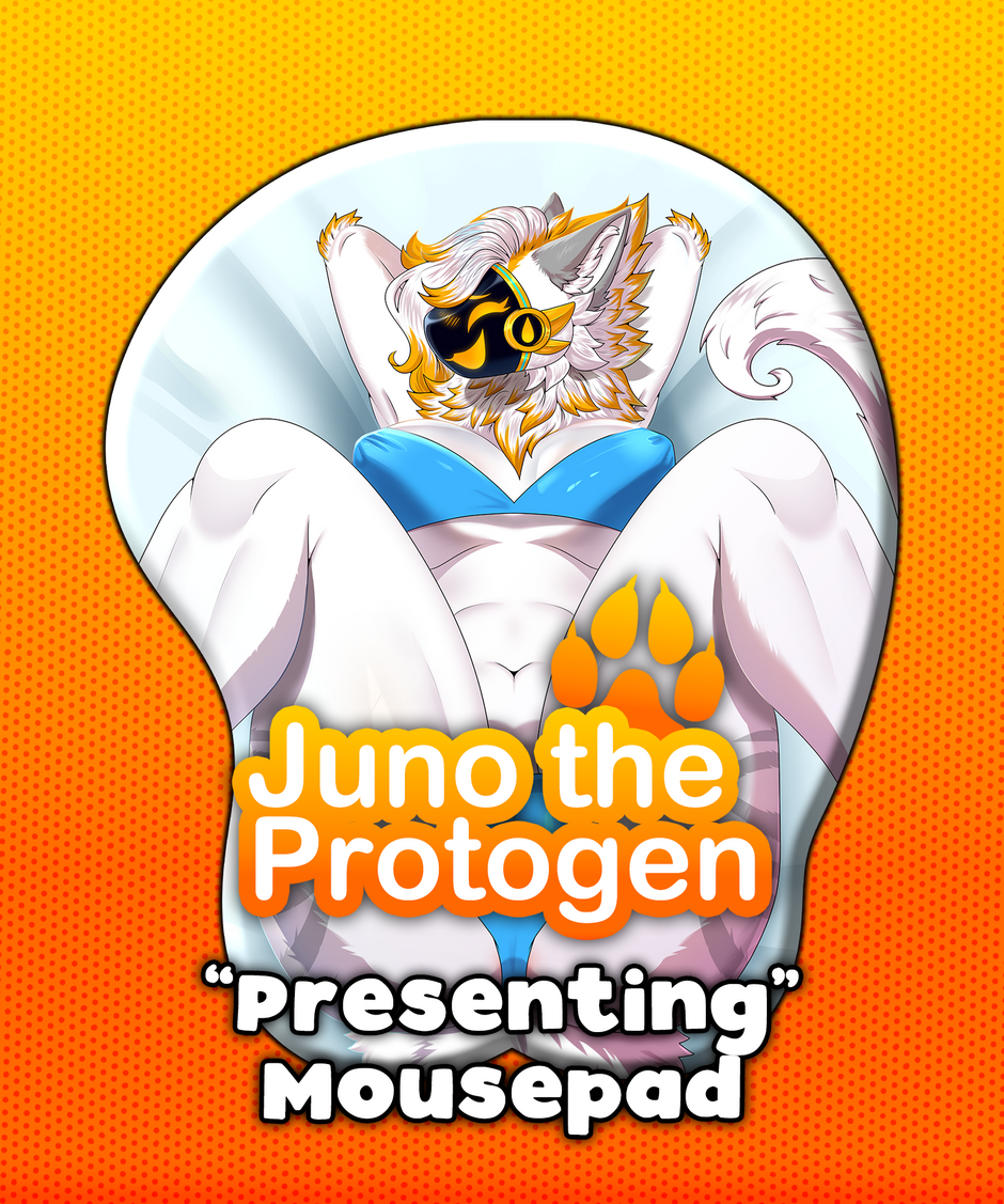 Protgen Screen Juno the Protogen – Blue Screen Apparel