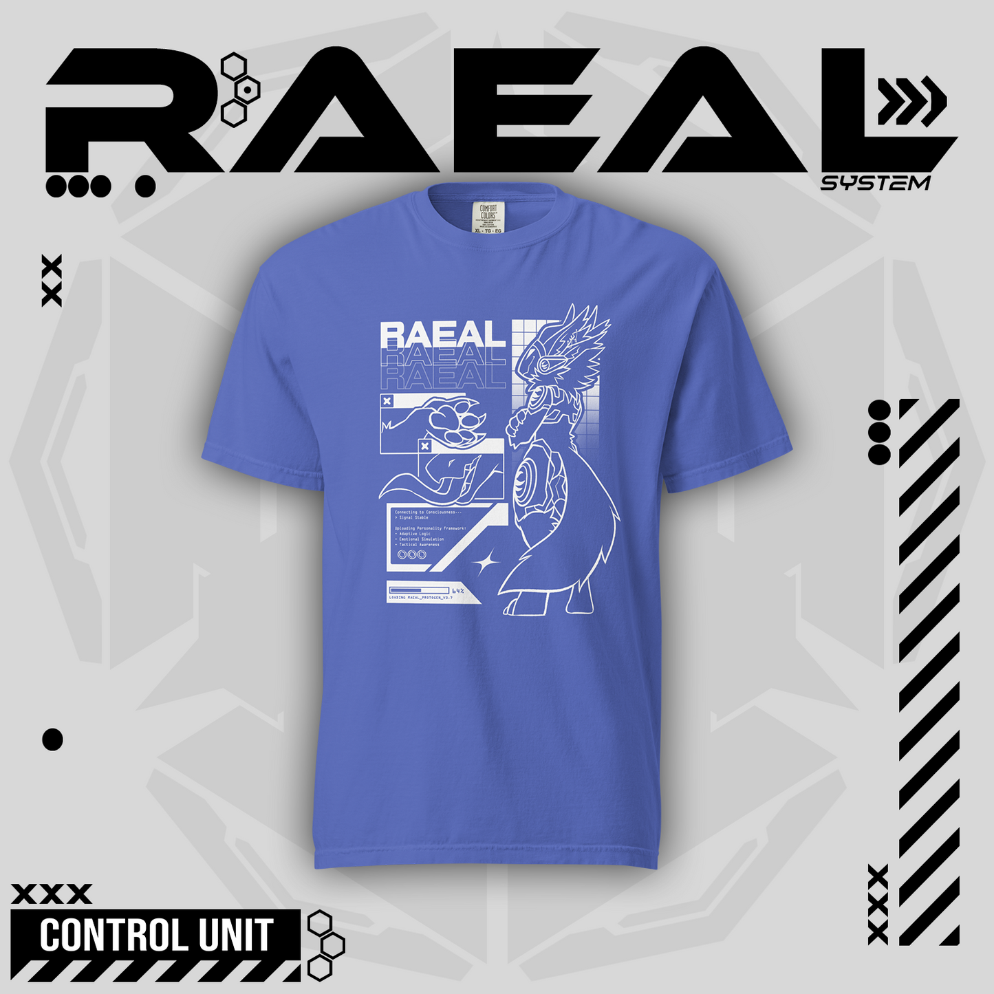 Raeal - Tech Wear Logo Tee
