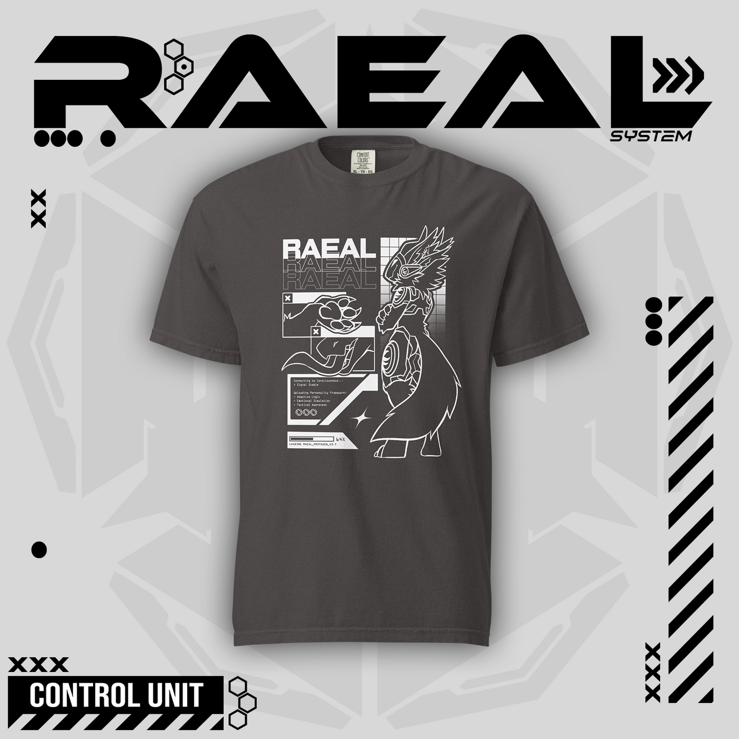 Raeal - Tech Wear Logo Tee