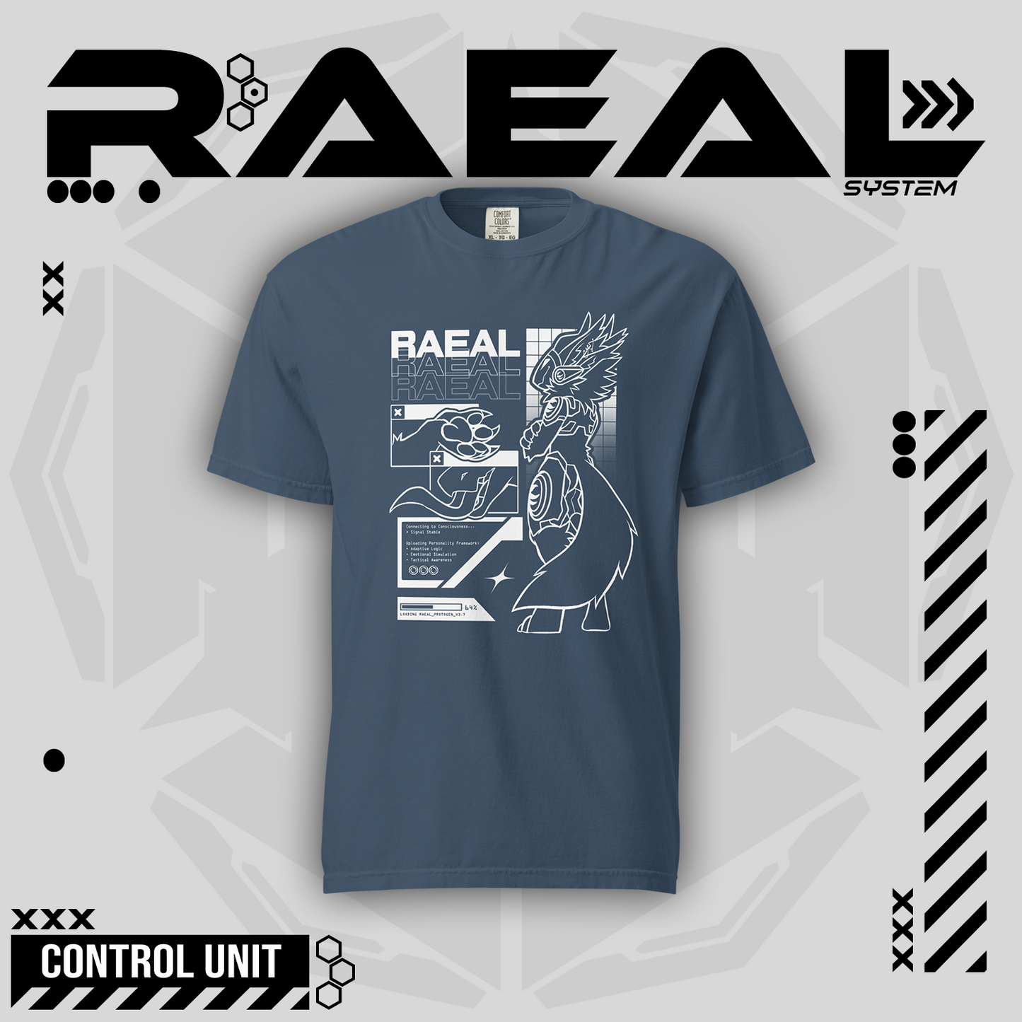 Raeal - Tech Wear Logo Tee
