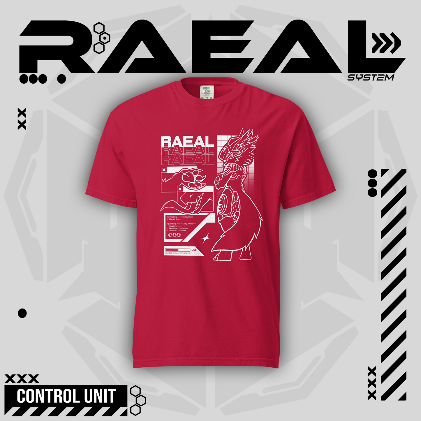 Raeal - Tech Wear Logo Tee