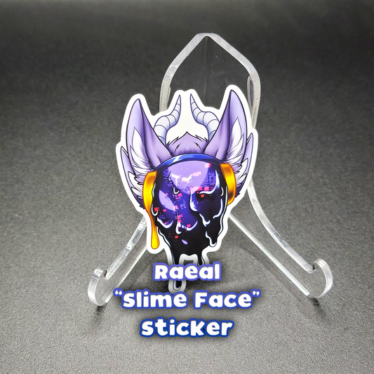 Raeal "Slime Face" Sticker