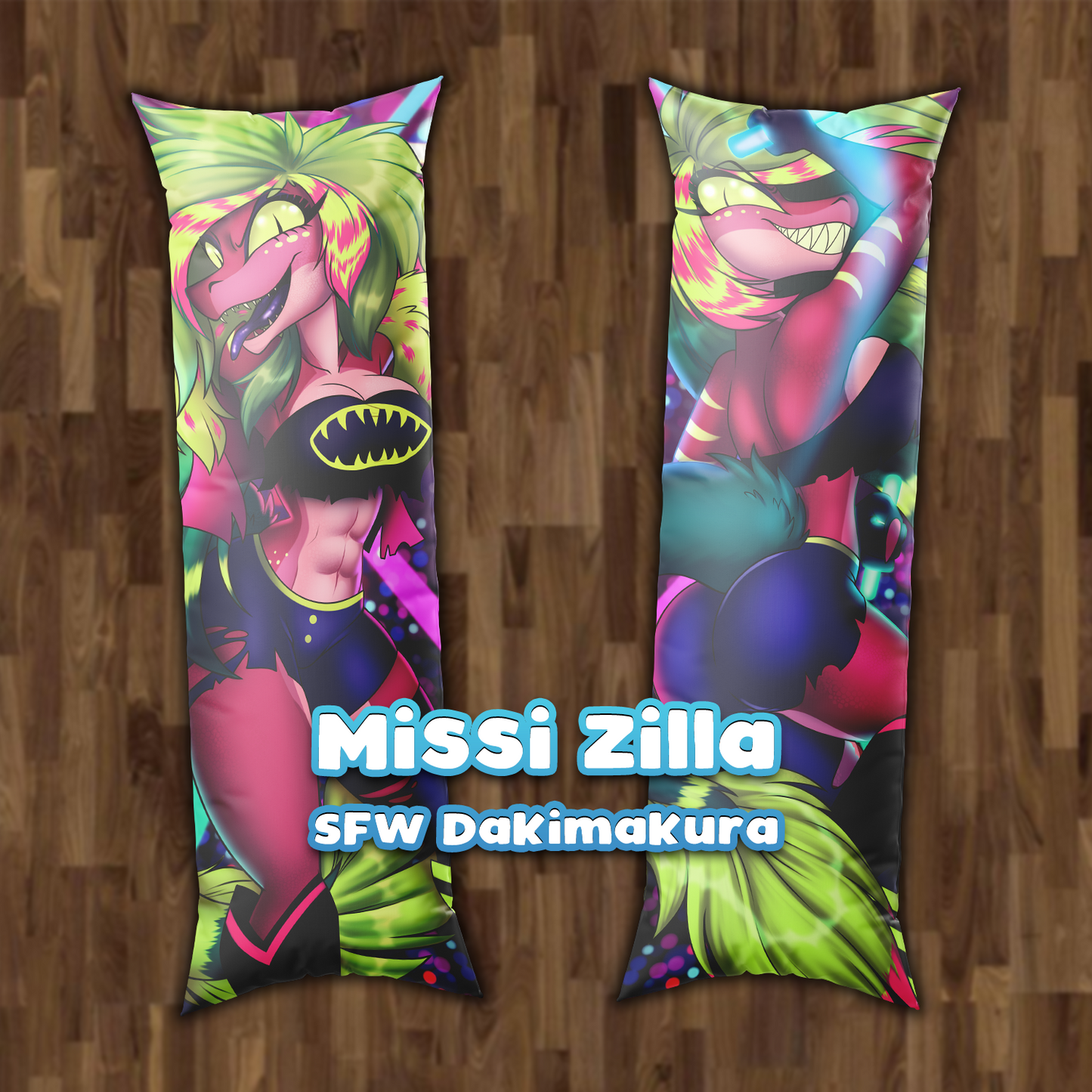 BBQ Missi Zilla Dakimakura