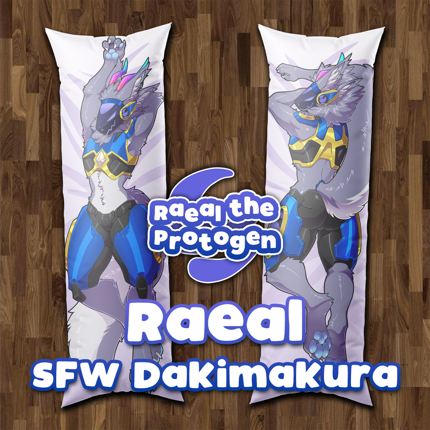 Raeal the Protogen Dakimakura [Preorder]