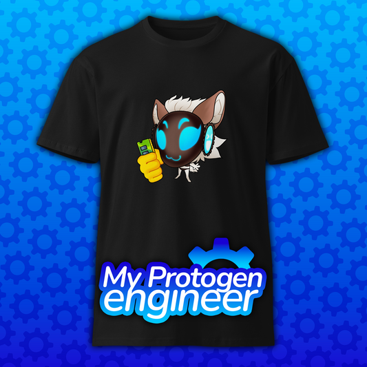 Xena the Protogen "Hold This" Logo Tee