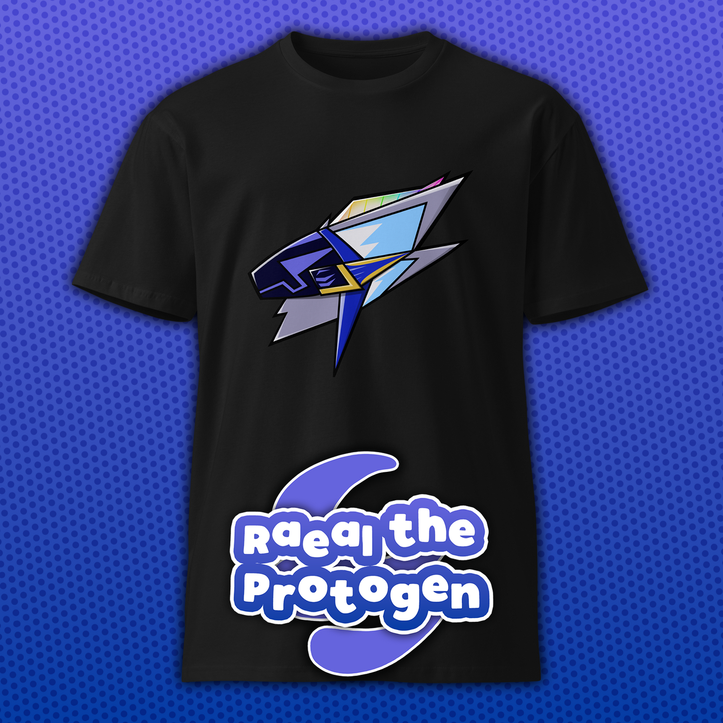 Raeal the Protogen "Protogen" Logo Tee
