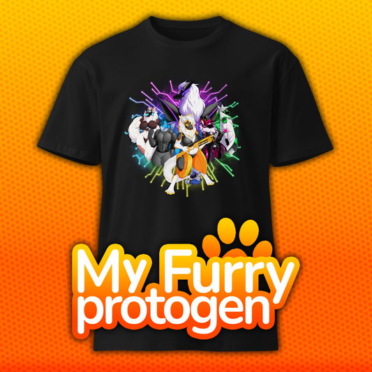 My Furry Protogen "Space Opera" Logo Tee