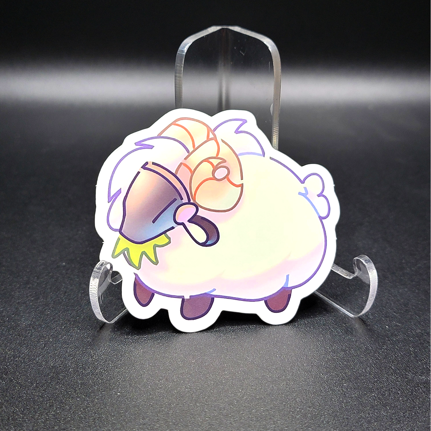 SketchyProtogen "Frutiger Aero Sheep" Sticker