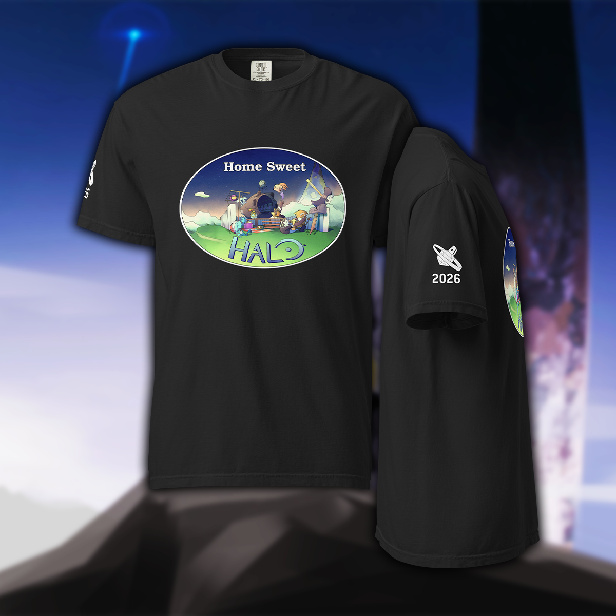 Home Sweet Halo 2026 Logo Tee