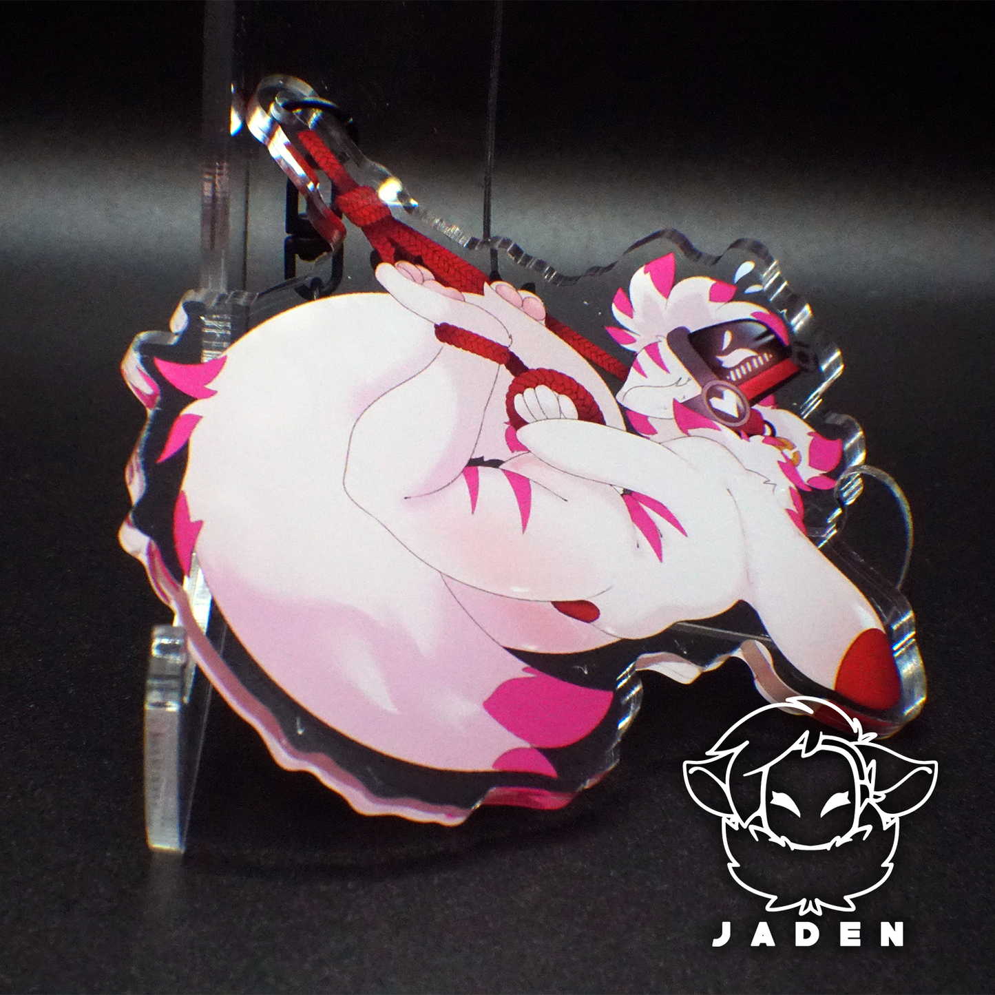 Jaden "Tied Up" Acrylic Keychain