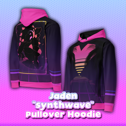 Jaden "Synthwave" Pullover Hoodie