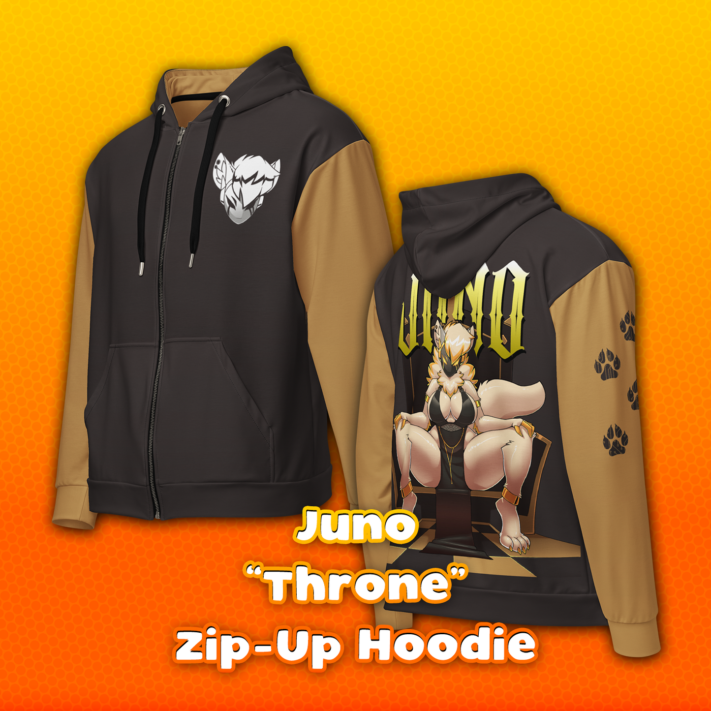 Juno's Throne Zip Up Hoodie