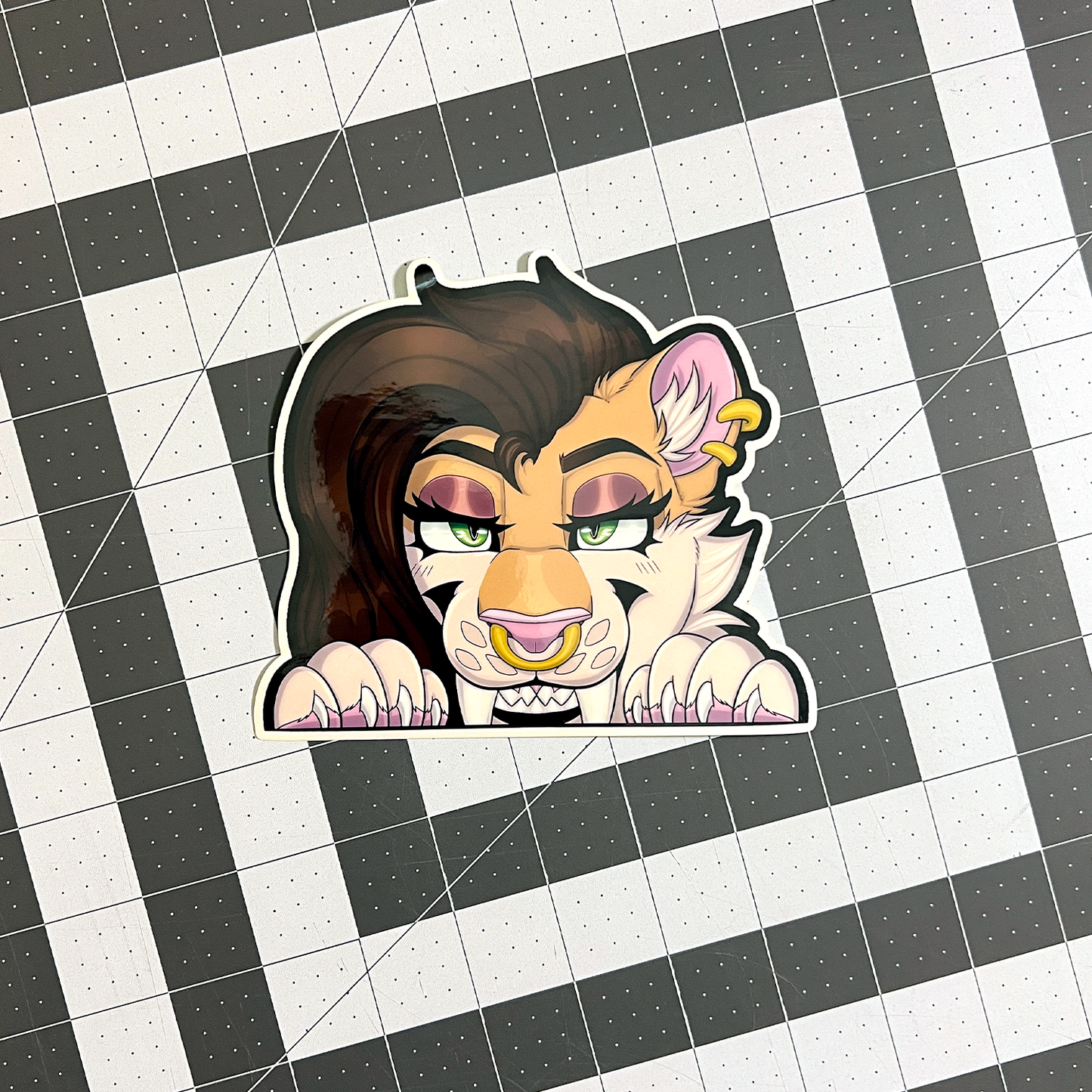 Toofer Peaker Sticker