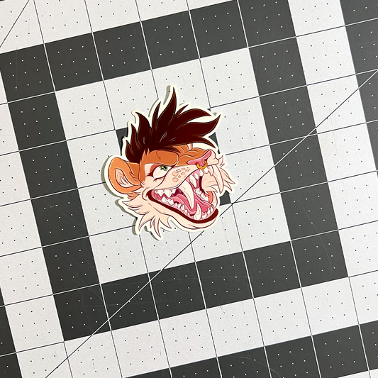 Toofer Beast Sticker