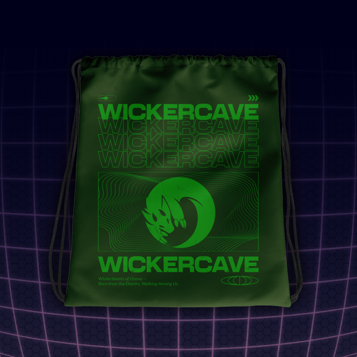 Wicker Cave "WICKERR0R" Tote Bag