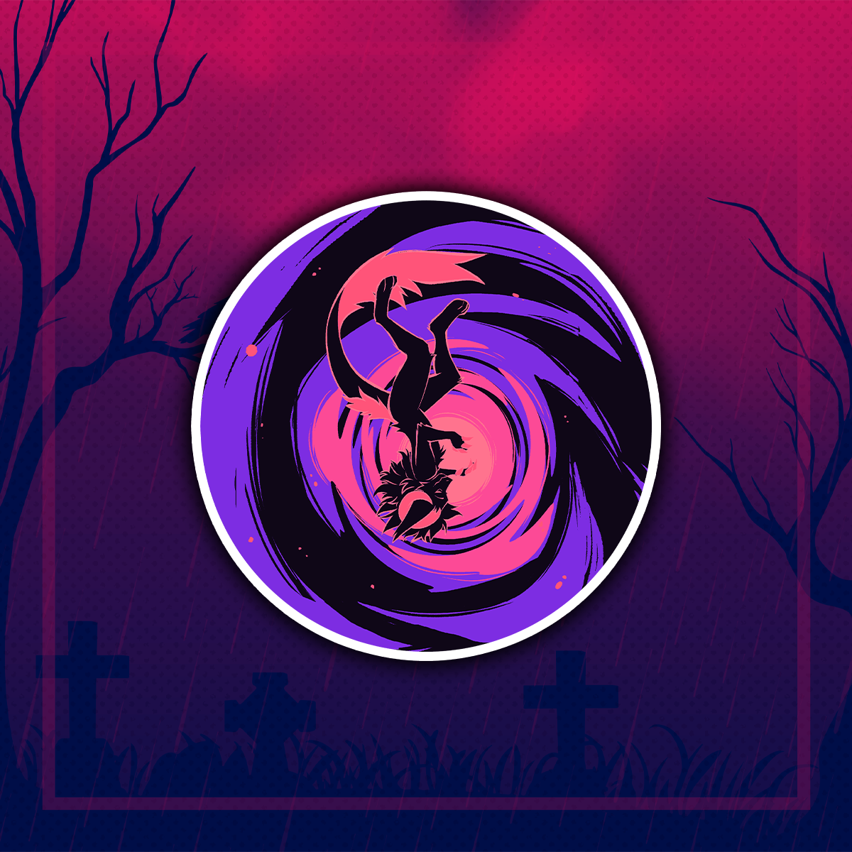 Wicker Cave - Wickerbeast Halloween Sticker