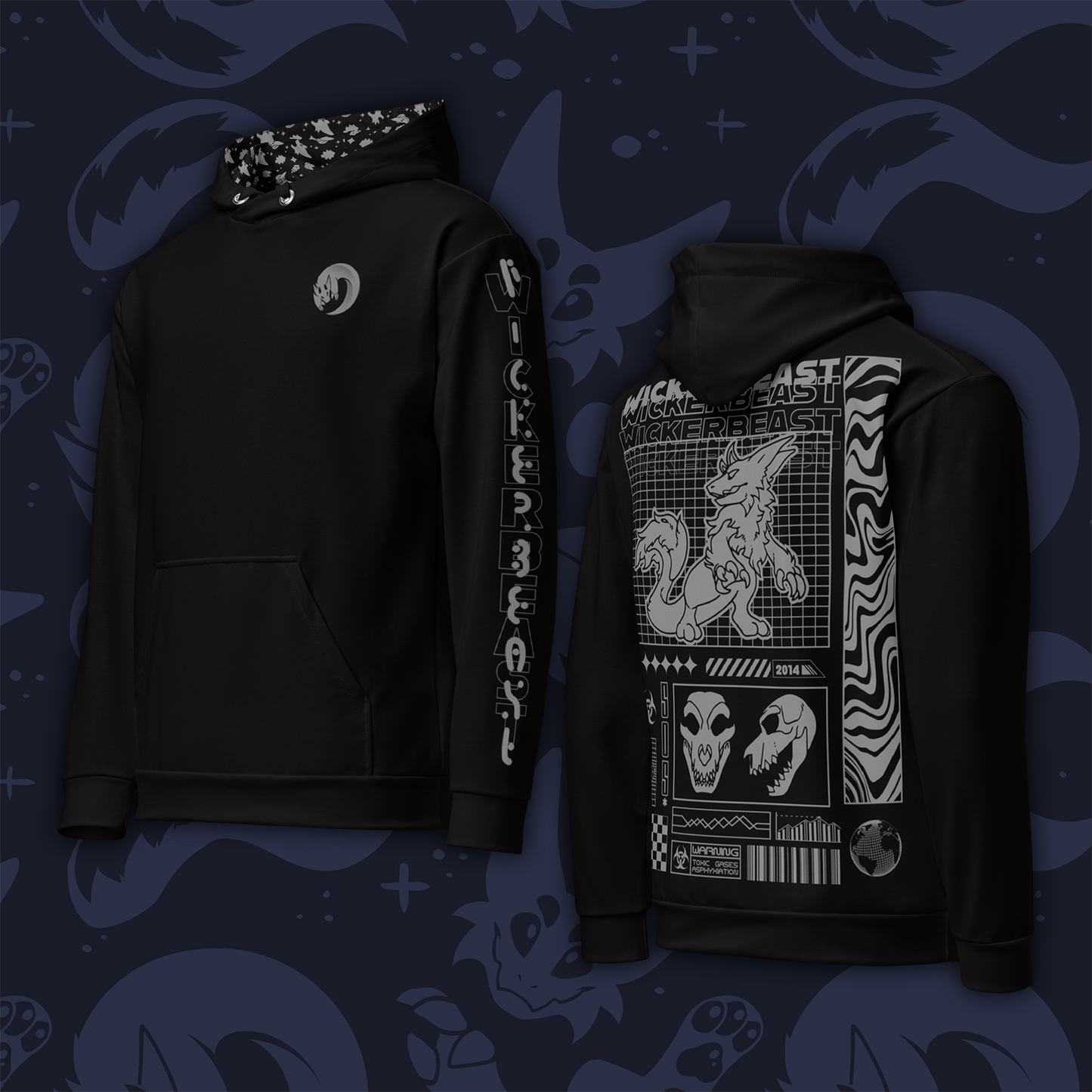 Wicker Cave "Wicker Beast" Pullover Hoodie