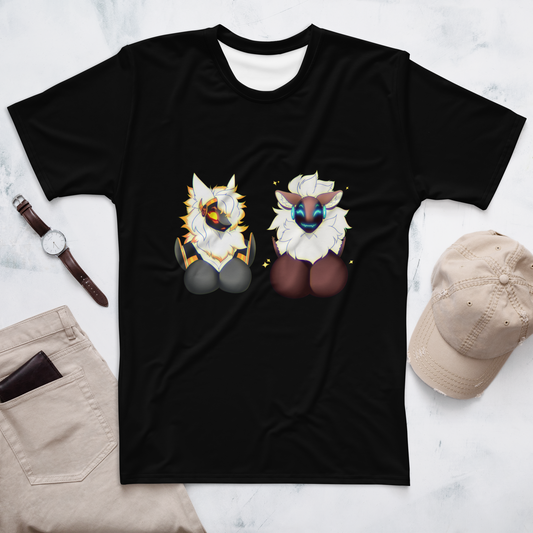 My Furry Protogen "Jealous" Men's Crew Neck T-Shirt