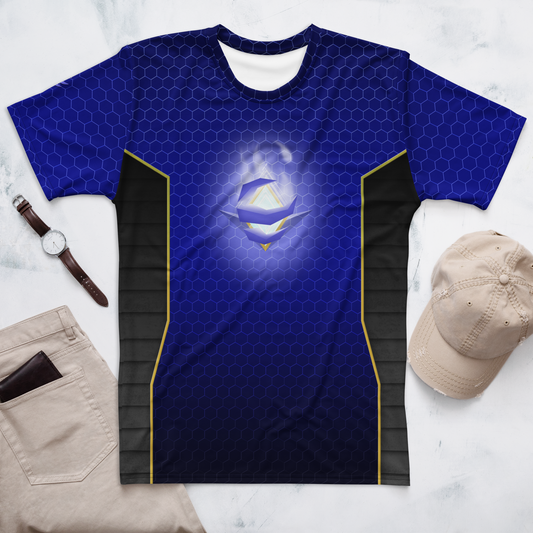 Raeal the Protogen "Heart of a Protogen" Men's Crew Neck T-Shirt