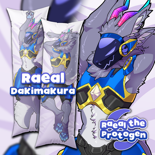 Raeal the Protogen Dakimakura [Preorder]