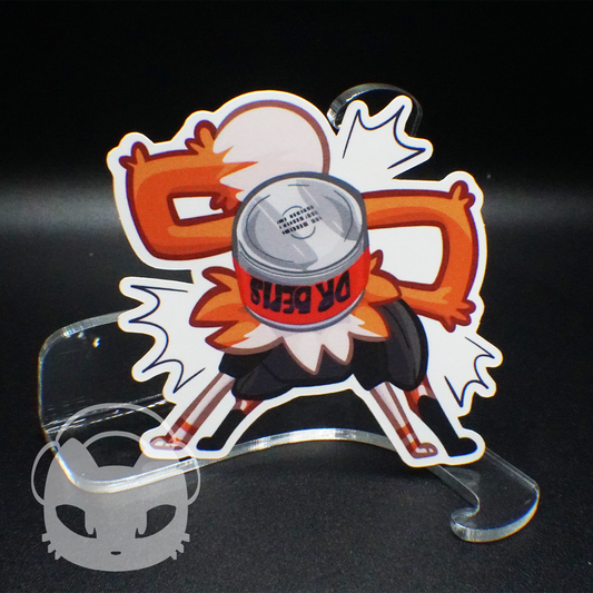 Coffee "Cat in a Can" Sticker