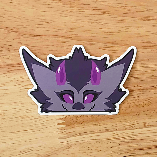 Wicker Cave "Charter Wickerbeast" Mini Peeker Sticker