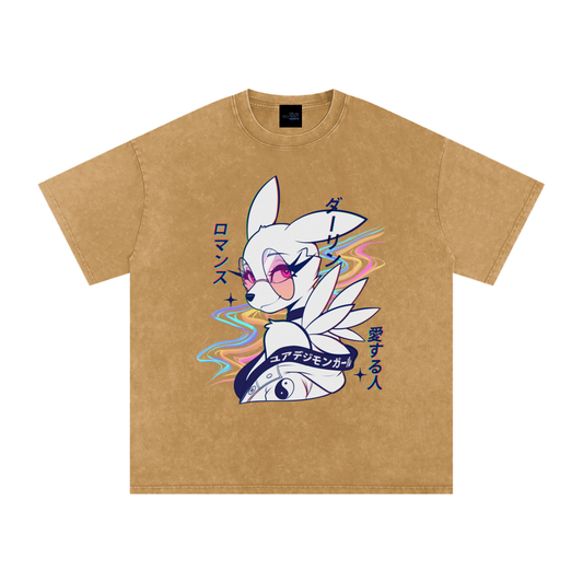 YourDigimonGirl - Rose Pink Eyes - Premium Streetwear Tee