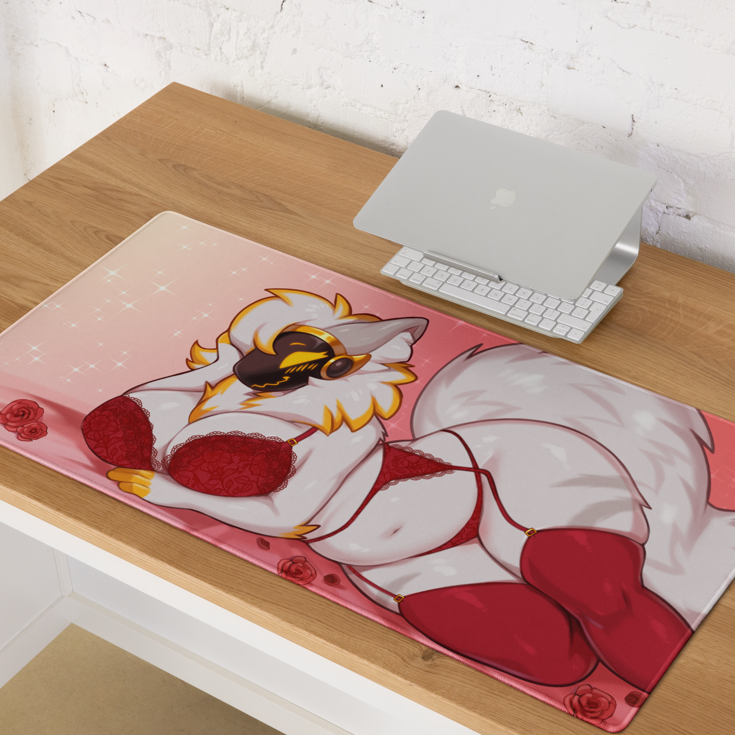 Juno "Valentines Lingerie" Desk Mat
