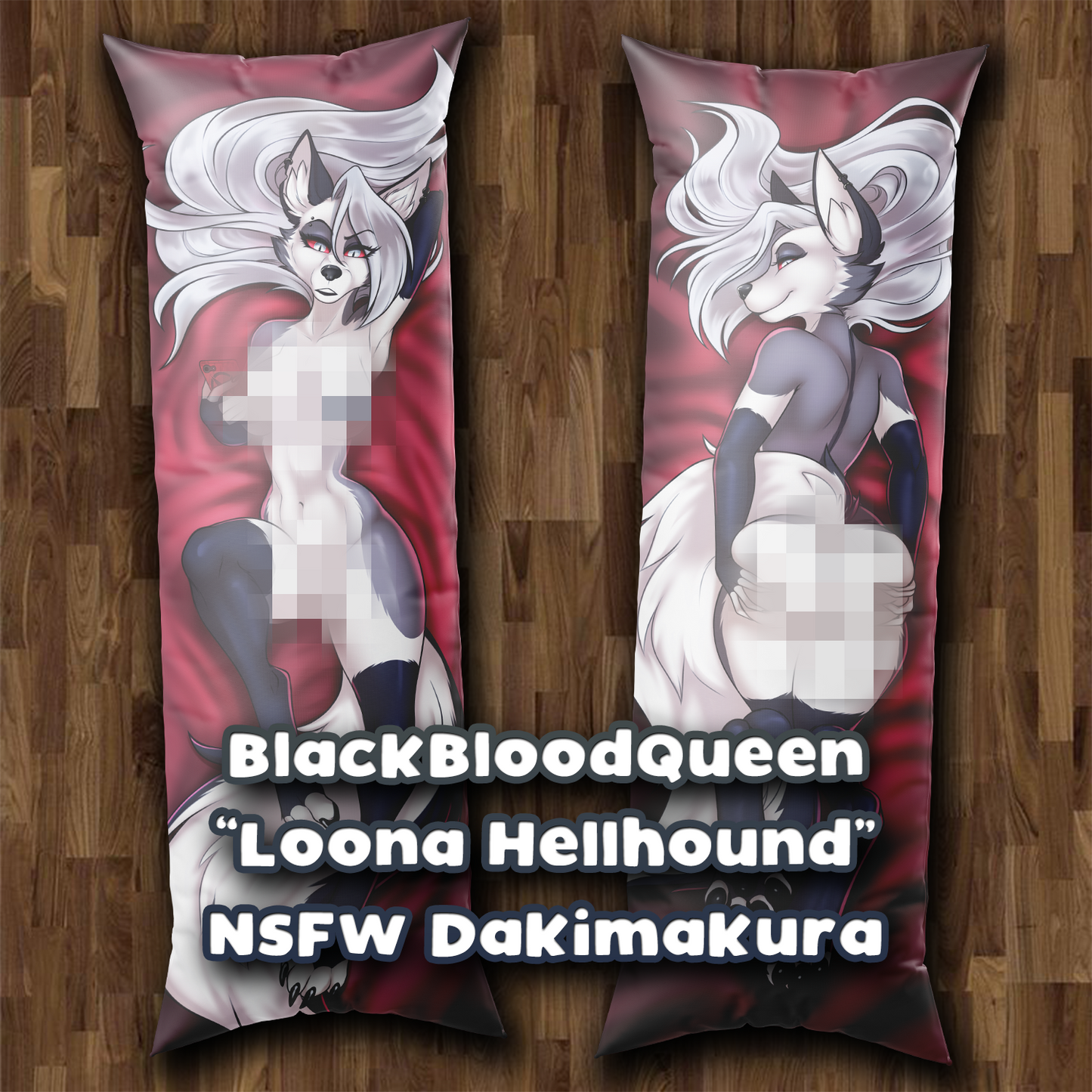 BBQ "Loona Hellhound" Dakimakura [Pre-Order]