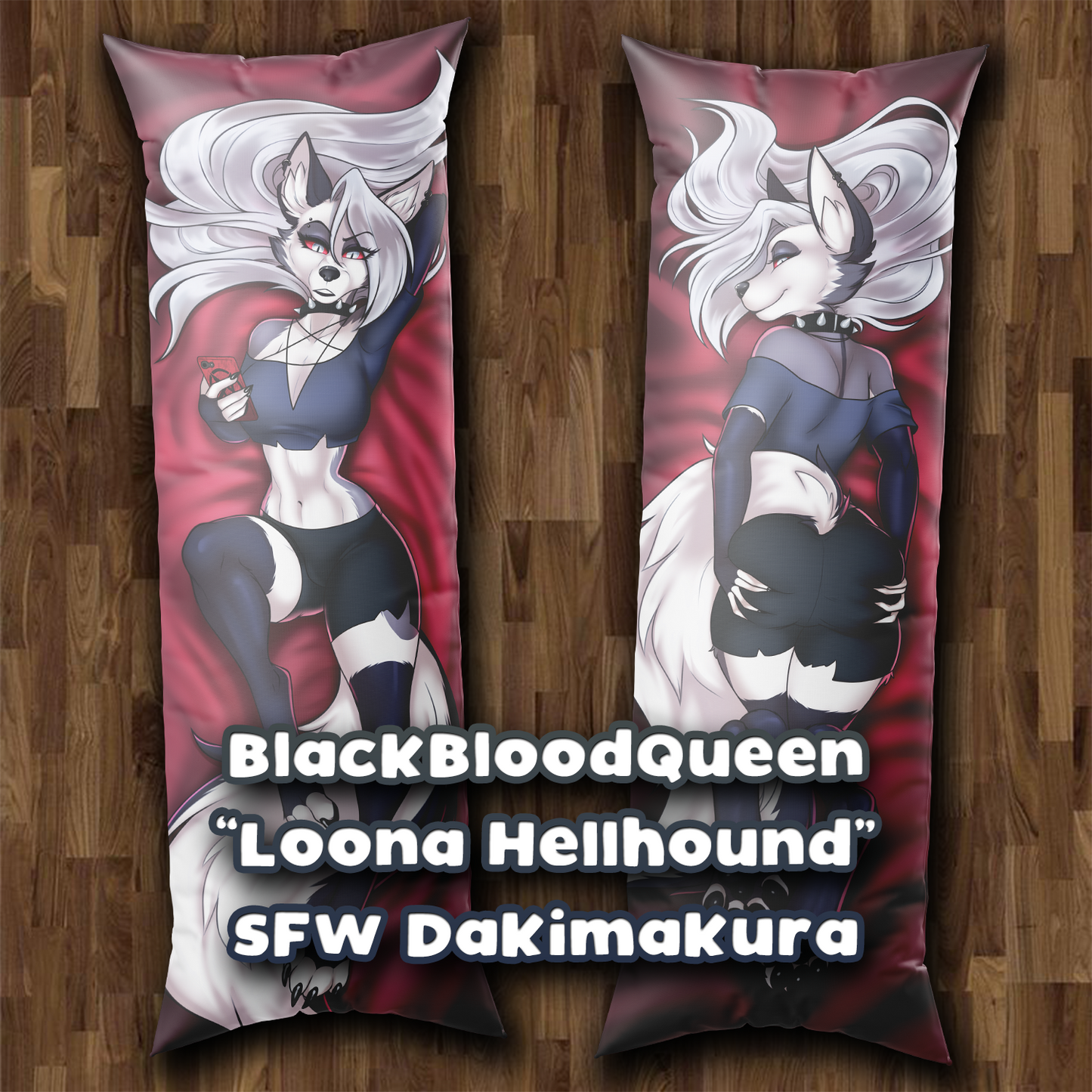 BBQ "Loona Hellhound" Dakimakura [Pre-Order]