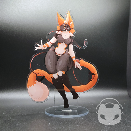 SketchyProtogen "Coffee Reins" Acrylic Standee