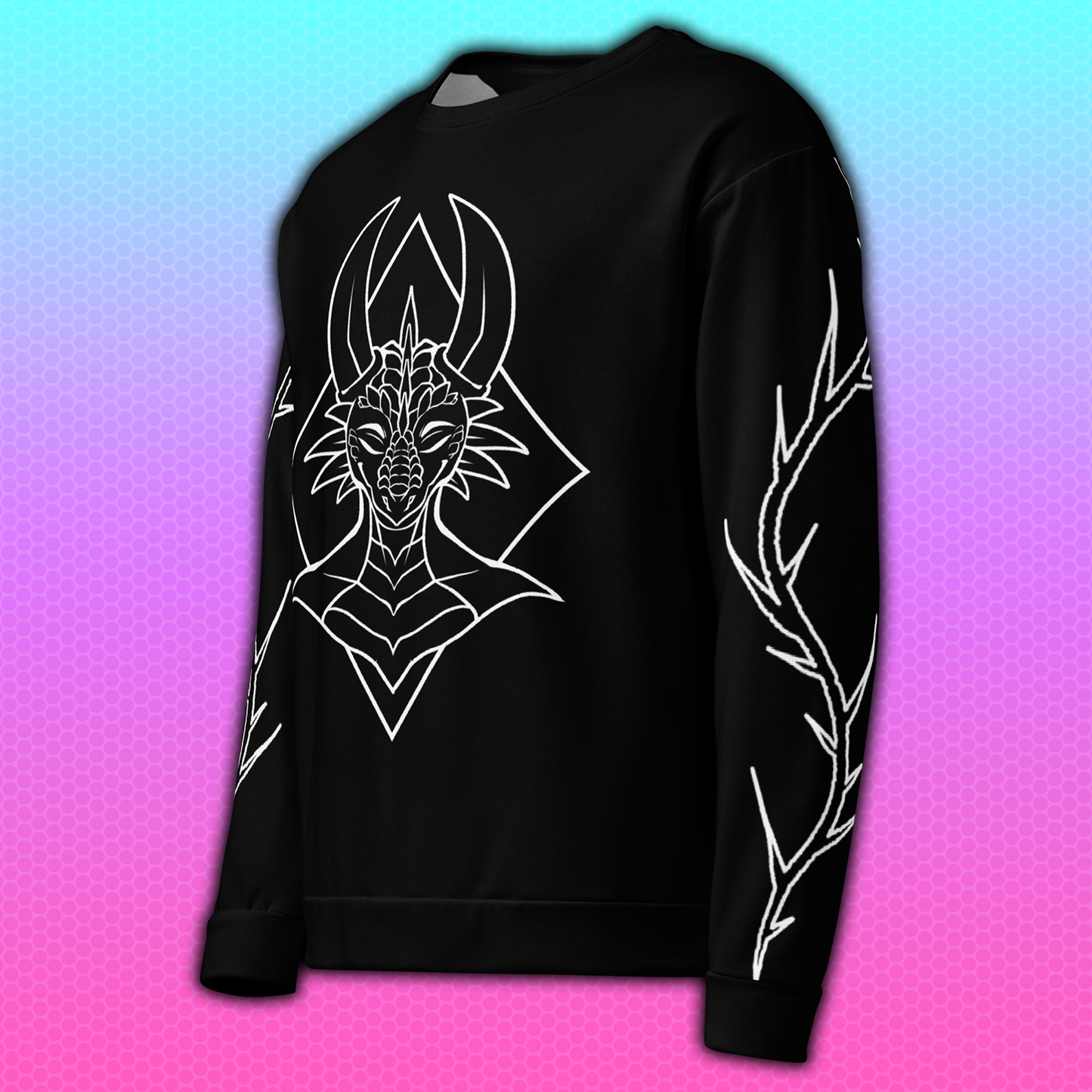 Wicker Cave - "Thorns of The King" Dragon Sweatshirt
